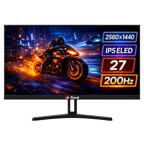 Dahua LM27-E331Y 27" QHD IPS Gaming Monitor 200 Hz IPS-LED 2560 × 1440 2K
