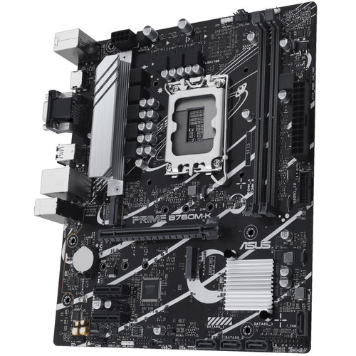 ASUS PRIME B760M-K DDR5 Intel 13th Gen Motherboard PCIe 4.0 2xM.2 2.5Gb Ethernet USB 3.2 Gen 1, Aura Sync