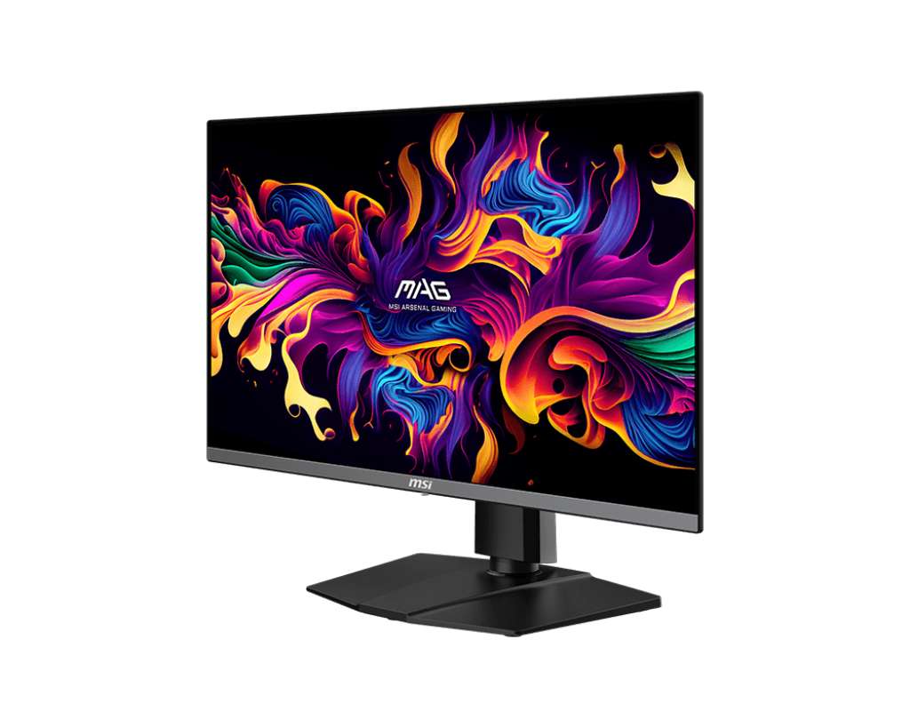 MSI MAG 272QP QD-OLED X50 26.5" WQHD Gaming Monitor, 500Hz, 0.03ms GtG, 3rd-Gen QD-OLED, DisplayHDR True Black 500, G-SYNC Compatible, FreeSync Premium Pro, HDMI 2.1, USB-C