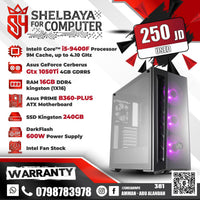 USED — SH Certified Pre-Owned Gaming PC — Intel Core i5-9400F | GTX 1050 Ti 4GB | 16GB RAM | 240GB SSD