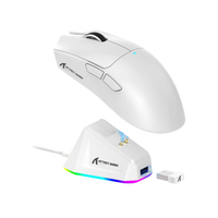 ATTACK SHARK X11 Lightweight Wireless Gaming Mouse with RGB Charging Dock,Tri-Mode-2.4G/USB-C Wired/BT,22K DPI,PAW3311 Optical Sensor,HUYU Switch, 5 programmable Buttons for PC/Mac