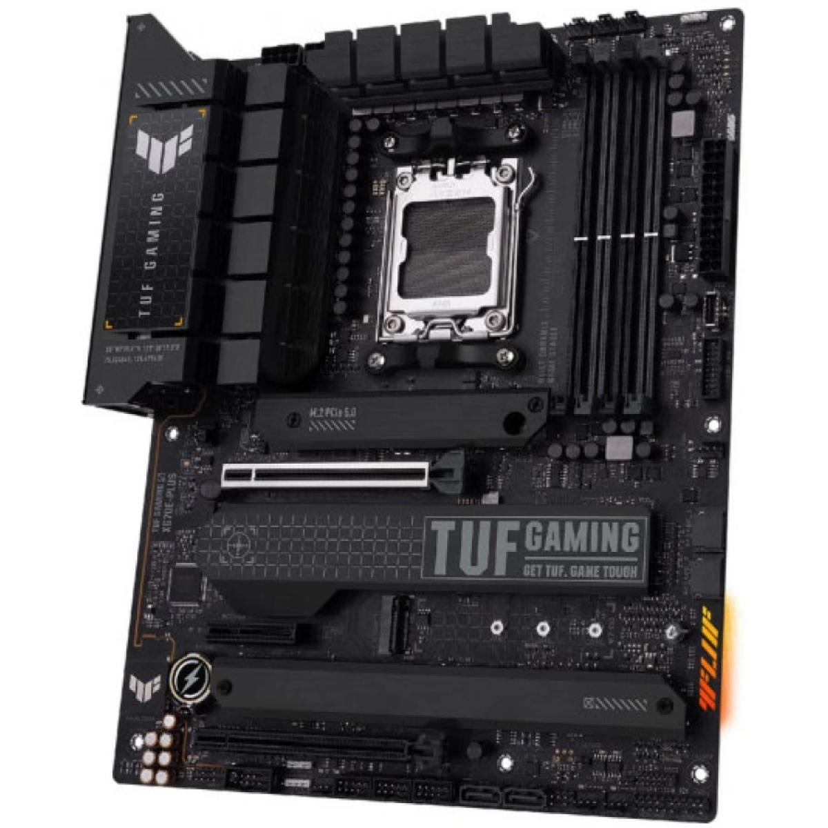 ASUS TUF Gaming X670E-PLUS DDR5 AM5 Ryzen 7000 PCIe® 5.0 4x M.2 Slots 2.5 Gb LAN USB 4 Aura RGB Lighting)