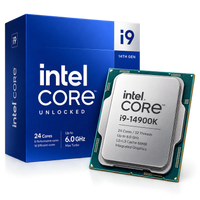 Intel NEW 14Gen Core i9-14900K 24-Cores up to 6.0 GHz L2+L3 68MB Cache w/ Integrated Graphics & Unlocked - Tray