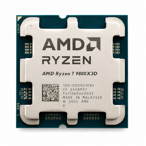 AMD RYZEN 7 9800X3D 8-Core 4.7GHz (5.2 GHz Max Boost) 104MB Cache AM5 Desktop Processor , Tray