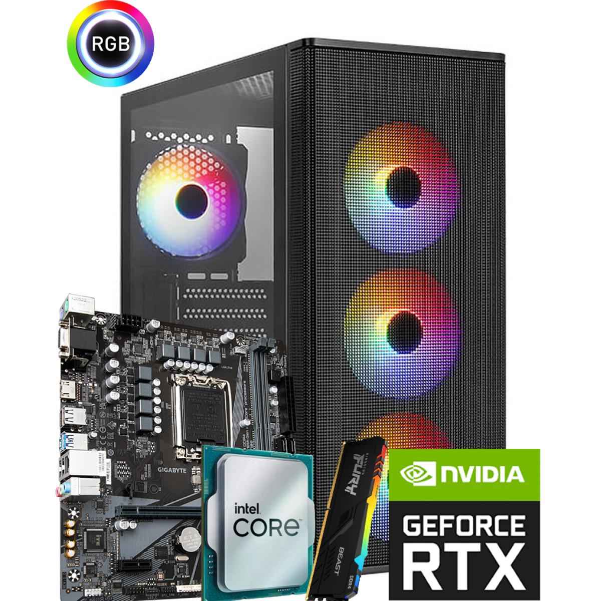 INTEL CORE i5 12400F // RTX 3050 8GB // 8GB RAM DDR4 - Custom Build
