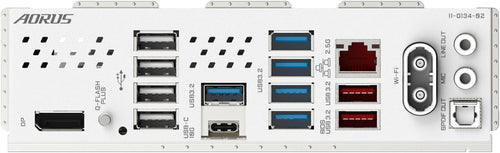 GIGABYTE B850 Aorus Elite WIFI7 ICE AM5 ATX Motherboard, AMD B850 Chipset, 4x DDR5 DIMM Slots, Up to 256GB Max Memory, 1x PCIe 5.0 x16, 3x M.2 Slots, WiFi & BT, White