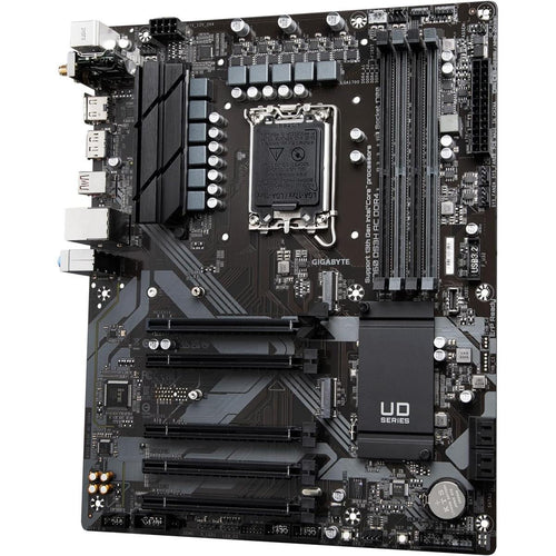 GIGABYTE B760 DS3H DDR4 LGA1700 ATX Motherboard, Intel B760 Chipset, 4 x DDR4 DIMM, Up to 128GB Max Memory Support, 1x PCI Express x16, 1x HDMI, 1x DisplayPort, USB-C / USB 3.2