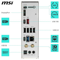 MSI B850 Gaming Plus WiFi AM5 ATX AMD B850 Chipset, 4x DDR5 UDIMM Slots, Up to 256GB Max Memory, 4x PCIe x16 Slots, 3x M.2 Slots, WiFi & BT Connectivity