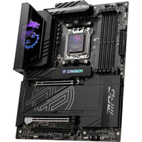 MSI MPG X870E Carbon Wi-Fi AM5 ATX AMD X870E Chipset DDR5 4x M.2 Slots, 3x PCI-E x16 Slots, Wi-Fi 7 & BT5.4 Connectivty, Black