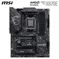 MSI PRO X870E-P WiFi 7 Motherboard, ATX - Supports AMD Ryzen 9000/8000 / 7000 Processors, AM5-60A SPS VRM, DDR5 Memory Boost (8200+ MT/s OC), PCIe 5.0 x16 & 4.0 x16, M.2 Gen5, Wi-Fi 7, 5G LAN