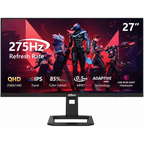 Dahua LM27-E341AY 27" QHD IPS Gaming Monitor | 275Hz | 0.5ms | HDR10 | HDMI 2.1 | DP 1.4