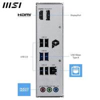 MSI PRO H810M-B mATX - Supports Intel Core Ultra Processors (Series 2), LGA 1851 - DDR5 Memory Boost (6400 MT/s MAX), PCIe 5.0 x16, M.2 Gen4, 2.5G LAN