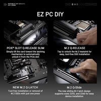 ASUS ROG CROSSHAIR X870E HERO, AMD AM5 Motherboard, DDR5 192GB Max Support EXPO, AI Intelligence, Wi-Fi 7, 2 x USB4 Ports, Overclocking Support