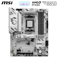 MSI B850 Gaming Plus WiFi AM5 ATX AMD B850 Chipset, 4x DDR5 UDIMM Slots, Up to 256GB Max Memory, 4x PCIe x16 Slots, 3x M.2 Slots, WiFi & BT Connectivity