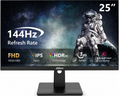 DAHUA LM25-B221B 25” IPS Full HD up to 144Hz 1ms 99% sRGB Ultra-Narrow Bezel w/ Display Port & HDMI Interface , Black