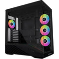 Lian Li V100R (Vector V100RX) MESH (Black) ARGB ATX Mid Tower Tempered Glass Gaming Case W/ Type-C.