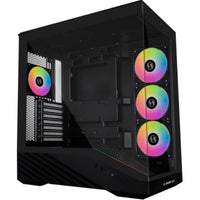 Lian Li V100R (Vector V100RX) MESH (Black) ARGB ATX Mid Tower Tempered Glass Gaming Case W/ Type-C.