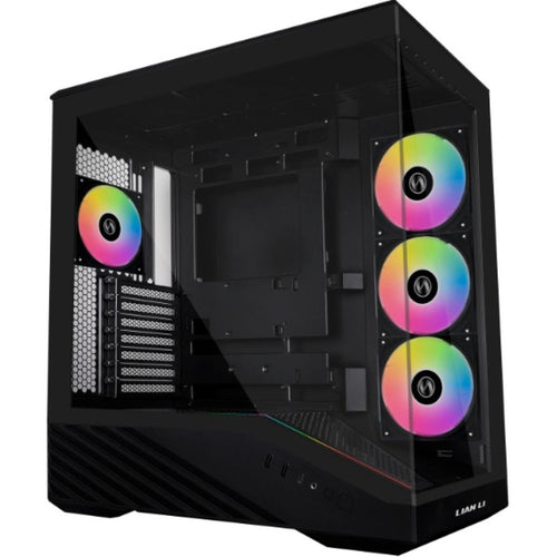 Lian Li V100R (Vector V100RX) MESH (Black) ARGB ATX Mid Tower Tempered Glass Gaming Case W/ Type-C.