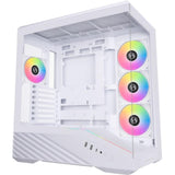 Lian Li V100R (Vector V100RW) MESH (White) ARGB ATX Mid Tower Tempered Glass Gaming Case W/ Type-C.