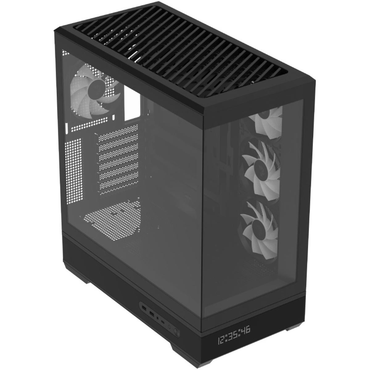 AeroCool P500B DIGI Black ATX Mid Tower Gaming Case