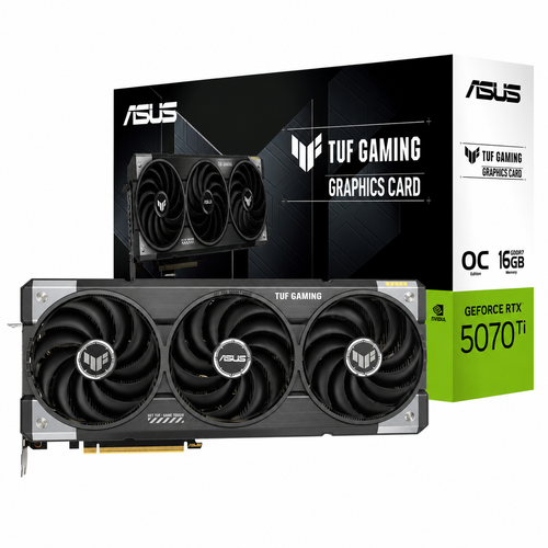 ASUS TUF Gaming GeForce RTX™ 5070 Ti OC Edition 16GB GDDR7 Graphics Card