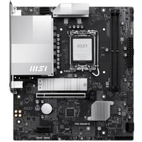 MSI PRO B860M-B mATX - Supports Intel Core Ultra Processors (Series 2), LGA 1851 - Direct 6 Phases, DDR5 Memory Boost (9066+ MT/s OC), PCIe 5.0 x16, M.2 Gen5, 5G LAN