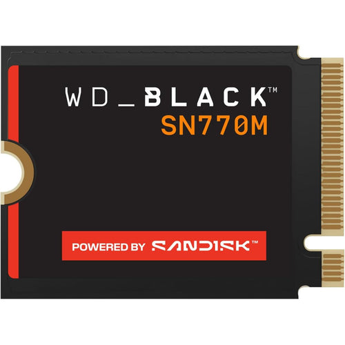 WD_BLACK 2TB SN770M M.2 2230 NVMe SSD for Handheld Gaming Devices and Compatible laptops. Speeds up to 5,150MB/s, TLC 3D NAND, Great for Asus ROG Ally, Steam Deck and Microsoft Surface