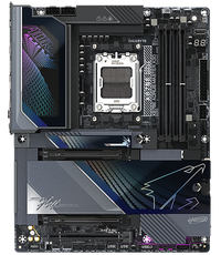GIGABYTE X870E AORUS PRO X3D ATX AM5 Motherboard, AMD X870E Chipset, 4x DDR5 DIMM Slots, Up to 256GB Max Memory, 1x PCIe 5.0 x16 with PCIe UD Slots, 4x M.2 Slots