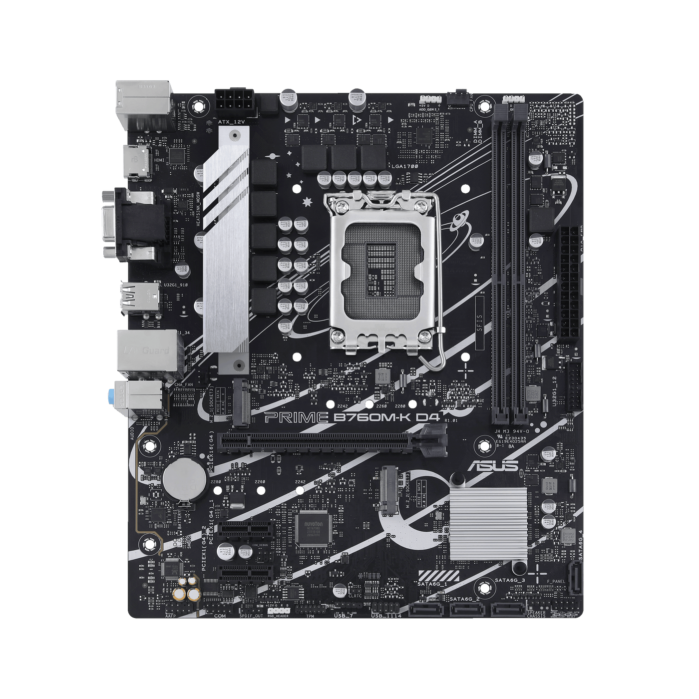 ASUS PRIME B760M-K D4 Intel 13th Gen Motherboard PCIe 4.0 DDR4 2xM.2 PCIe 4.0 Mainboard