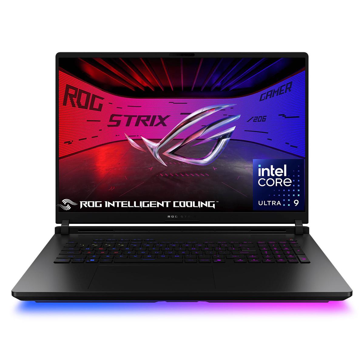 ASUS ROG Strix SCAR 18 (2025) G835LX NEW Intel Core Ultra 9 Gen II 275HX 24-Cores w/ NVIDIA RTX™ 5090 24GB DDR7 & ROG Nebula HDR Mini LED 2.5K 240Hz Display , Off Black