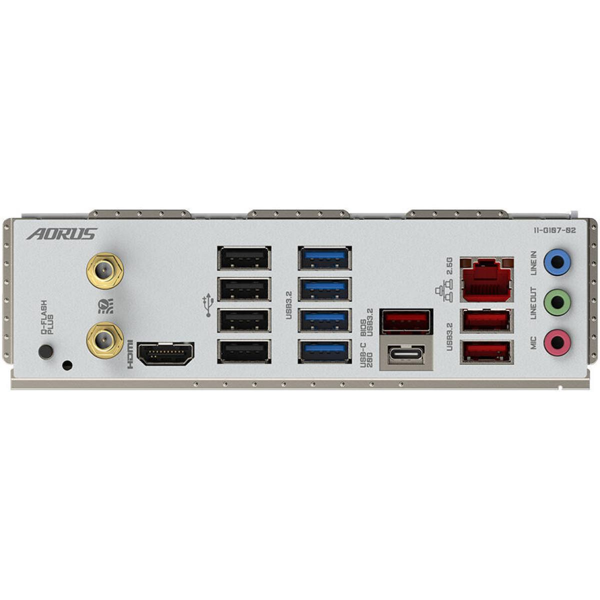 GIGABYTE X670E Aorus Pro X AM5 ATX Motherboard, AMD X670 Chipset, 4x DDR5 DIMM Slots, Up to 256GB Max Memory, Wi-Fi 7 & BT 5.3, 1x PCIe 5.0 x16, 4x M.2 Slots, White