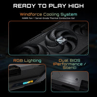 GIGABYTE Radeon RX 9070 XT GAMING OC Graphics Card, 16GB GDDR6 256-Bit Memory, 3060 MHz Boost Clock, 20 Gbps Memory Clock, 4096 Stream Processors, PCI-Express 5.0