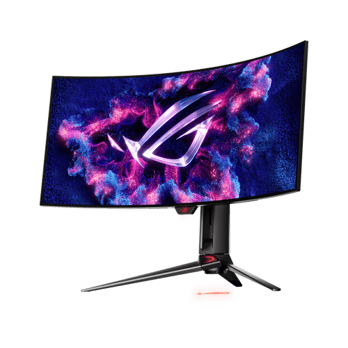 ASUS ROG Swift PG34WCDM 34” OLED Ultrawide 800R Curved 4K 240Hz 0.03ms HDR 400 G-SYNC Compatible Custom Heatsink w/ KVM, USB-C , HDMI 2.1