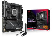 ASUS ROG STRIX X870E-H GAMING WIFI 7 ATX Motherboard, AMD X870E Chipset, 4x DDR5 DIMM Slots, 256GB Max Memory, 1x PCIe 5.0 x16 Slots, 4 x M.2 Slots