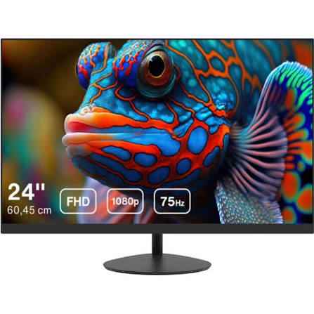 Dahua LM24-A200K 24” Full HD 100Hz Anti-Blue Light Eye-Protective Micro Bezel Design w/ HDMI & VGA Interface - Black