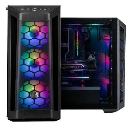 USED — SH Certified Pre-Owned Gaming PC — AMD Ryzen 5 3600 | RTX 2070 8GB | 16GB RAM | 250GB NVMe SSD + 1TB HDD