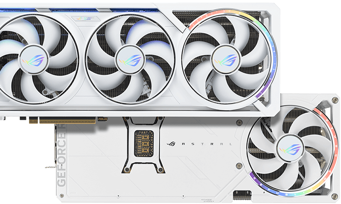 ASUS ROG Astral GeForce RTX™ 5080 WHITE OC Edition 16GB GDDR7 Graphics Card