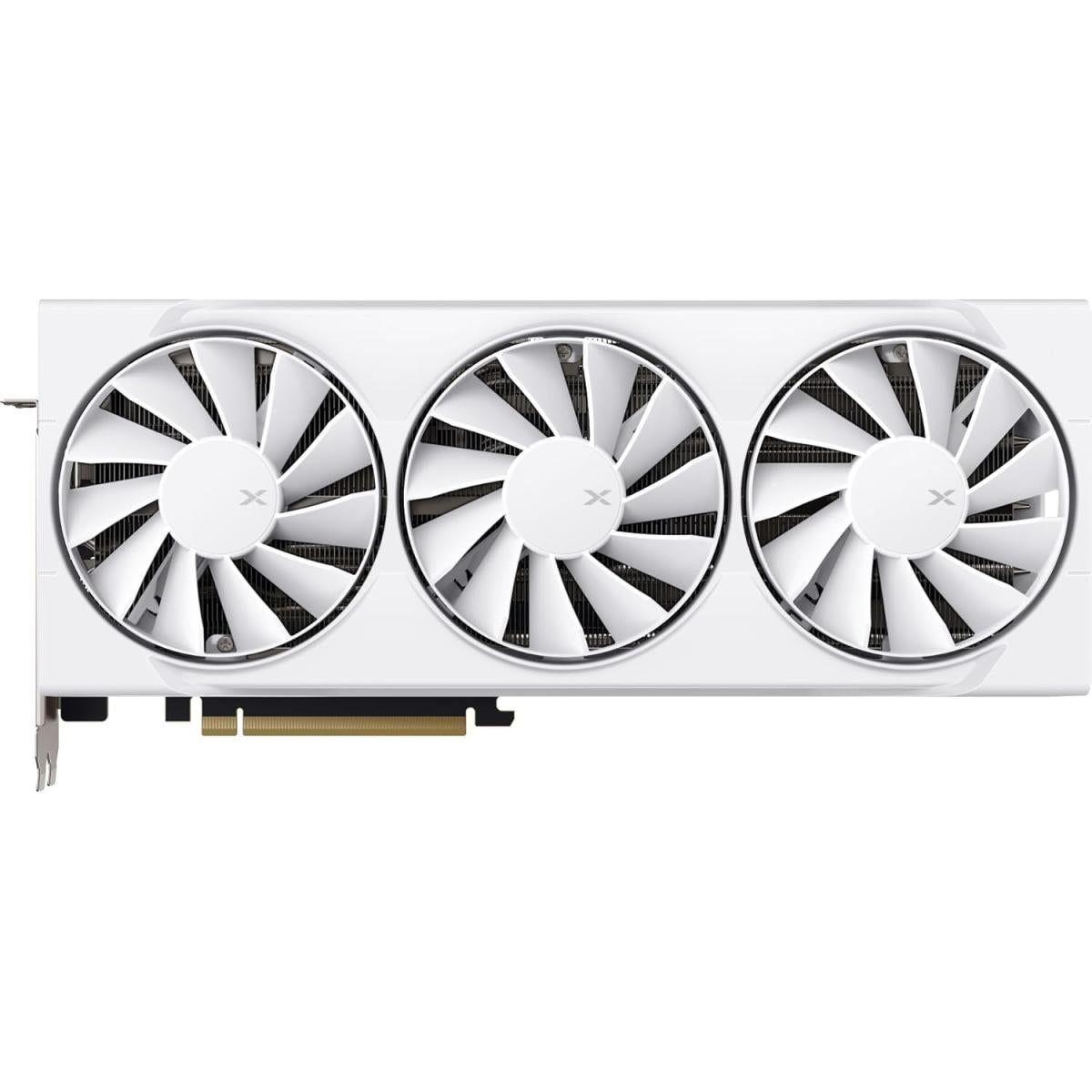 XFX Swift AMD Radeon RX 9070 OC Triple Fan Gaming Edition , 16GB GDDR6 256-Bit Memory, 2700 MHz Boost Clock, 4096 Stream Processors, 20 Gbps Memory Speed, PCI Express 5.0 , White
