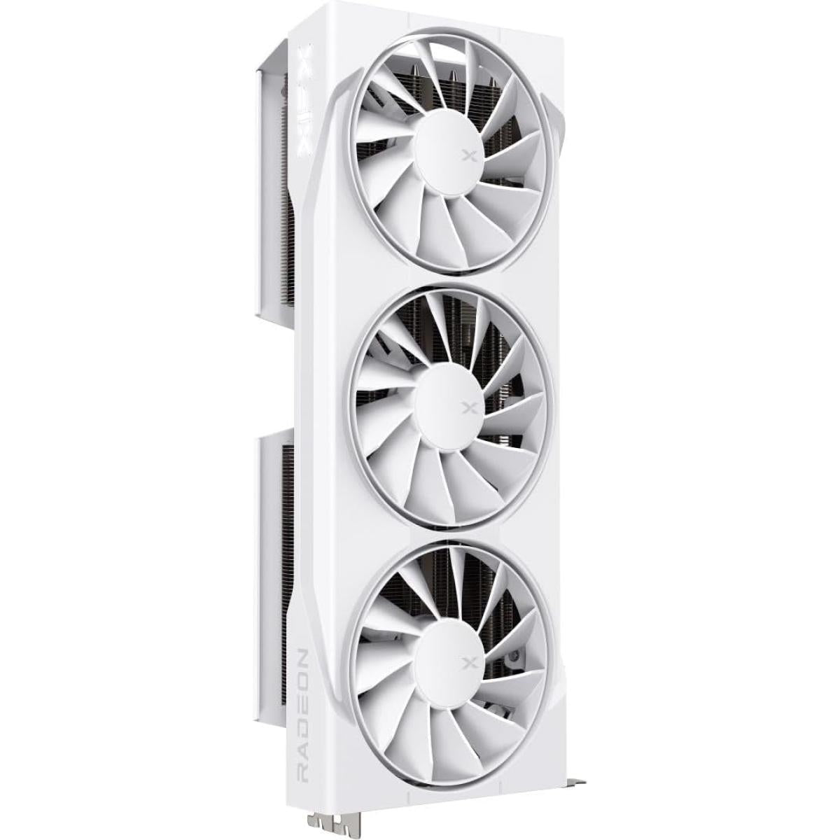 XFX Swift AMD Radeon RX 9070 OC Triple Fan Gaming Edition , 16GB GDDR6 256-Bit Memory, 2700 MHz Boost Clock, 4096 Stream Processors, 20 Gbps Memory Speed, PCI Express 5.0 , White