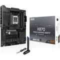 ASUS X870 MAX GAMING WIFI7 W AM5 ATX Motherboard, AMD X870 Chipset, 4x DDR5 DIMM Slots, Up to 256GB Max Memory, 1x PCIe 5.0 x16, 3x M.2 Slots, Wi-Fi 7 & Bluetooth v5.4, Black